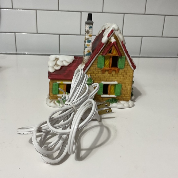 VTG Danson Christmas illuminated porcelain Muffin Bakery - Picture 6 of 9